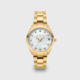 Vogue Reina medium watch white mother of pearl dial and gold stailnless steel bracelet Diameter 31mm