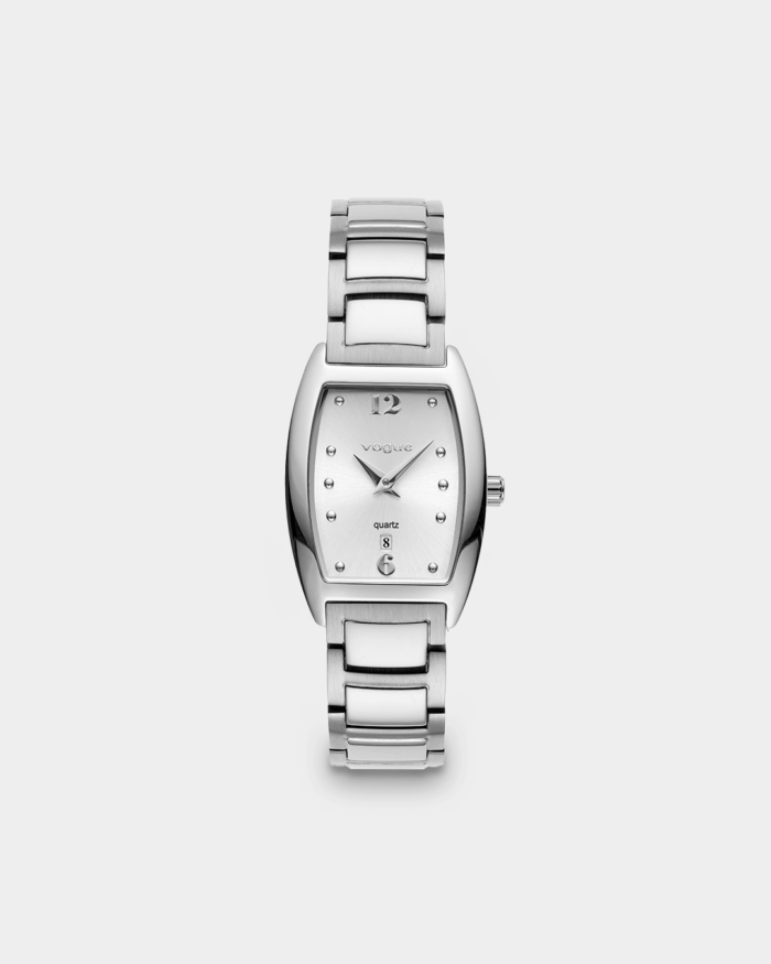 Vogue Marion watch, silver stainless steel bracelet & silver dial