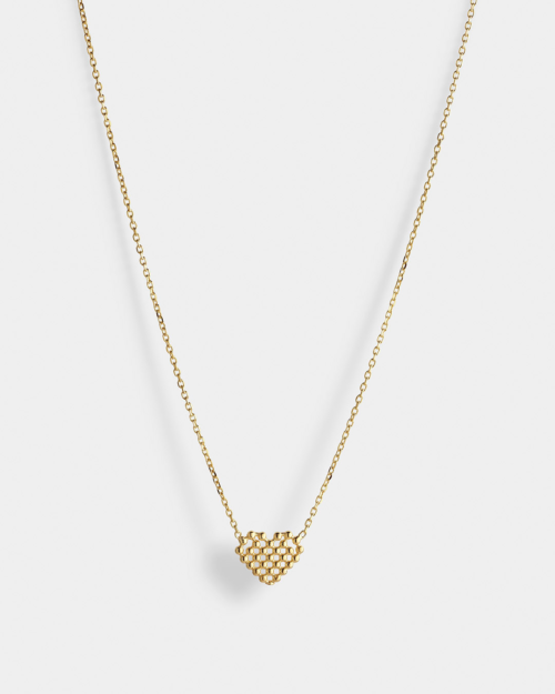 Vogue heart necklace in gold-plated Silver 925