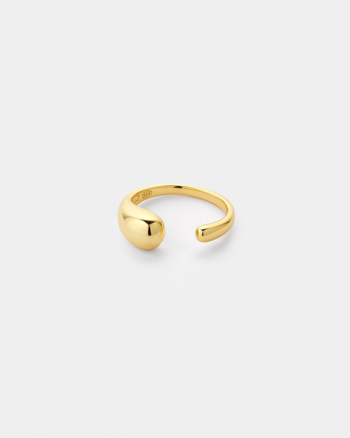 Vogue open ring in gold-plated Silver 925