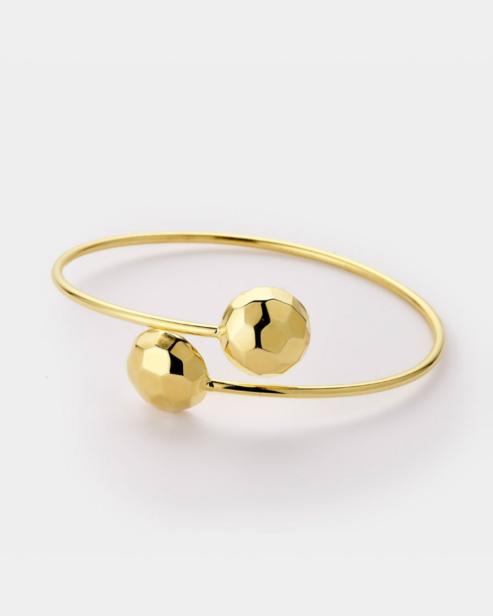 Vogue bangle in gold-plated Silver 925