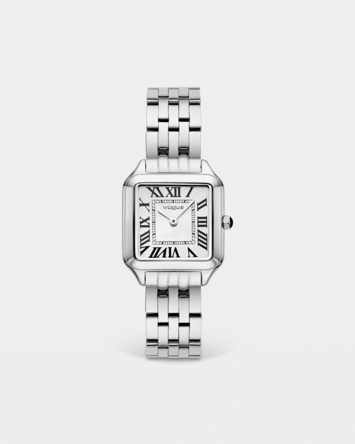 Vogue Victoria watch stainless steel bracelet and white dial