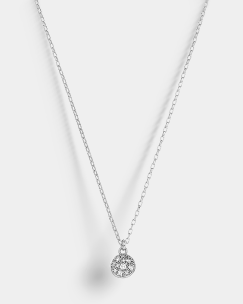 Vogue necklace in gold-plated Silver 925 and white zircons