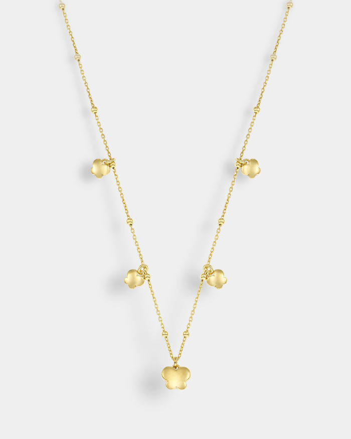 Vogue charm necklace in gold-plated Silver 925