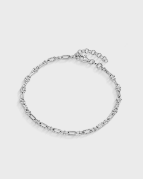 Link bracelet in Silver 925°