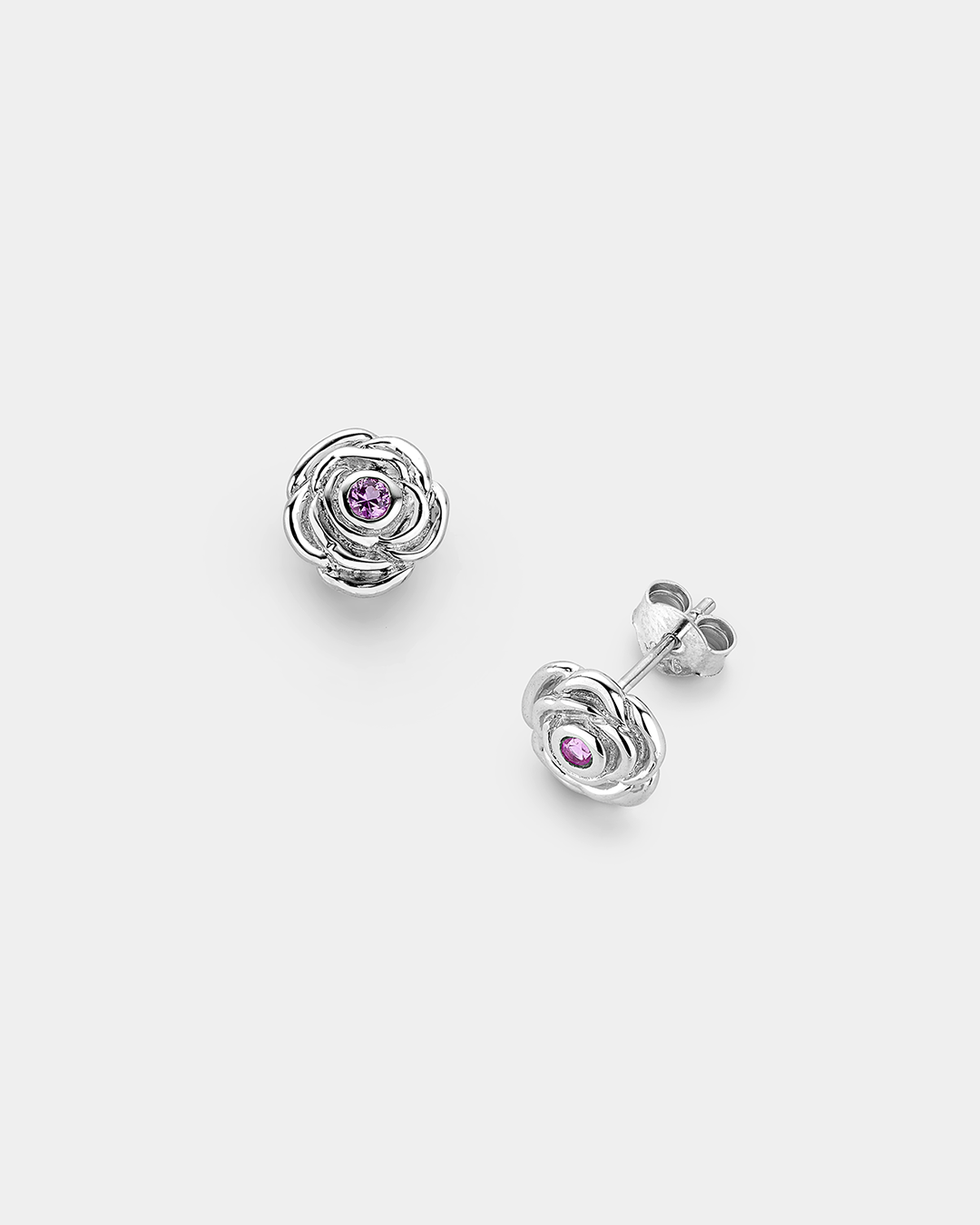 20173846233 Floral stud earrings in Silver 925°