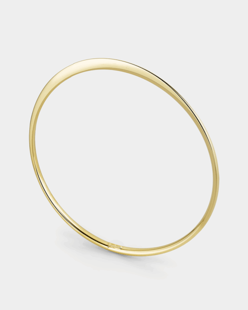 Minimal bangle in gold-plated Silver 925°
