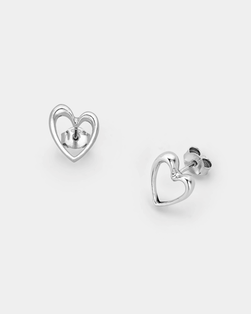 Heart earrings in Silver 925°