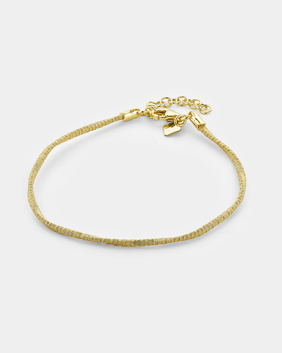 20179417301 Snake chain bracelet in gold-plated Silver 925°