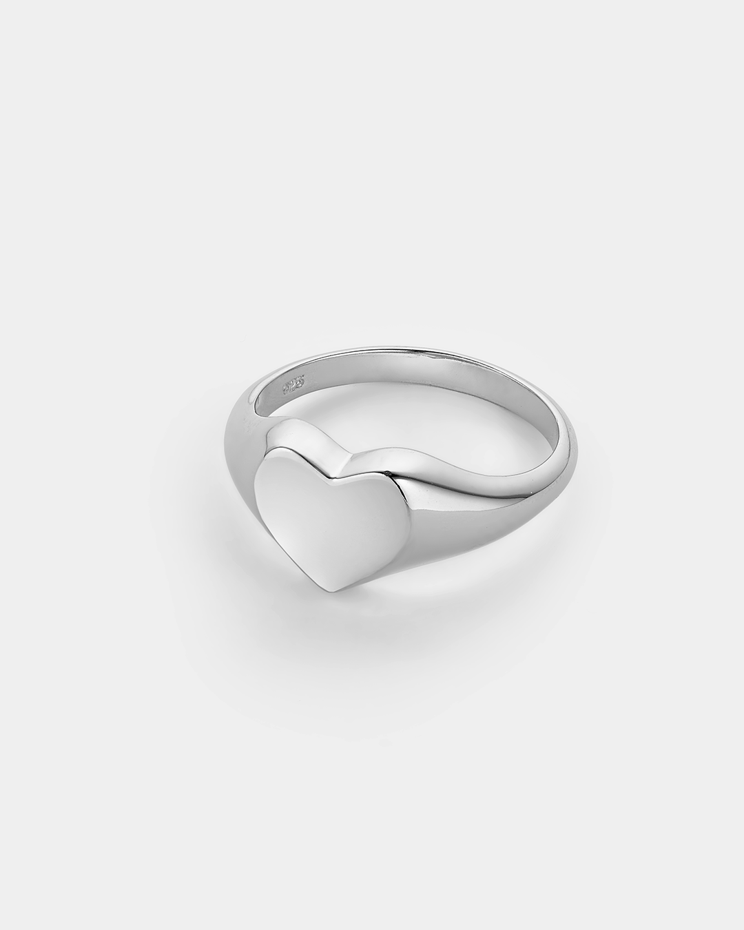 20170346103 Heart chevalier ring in Silver 925°